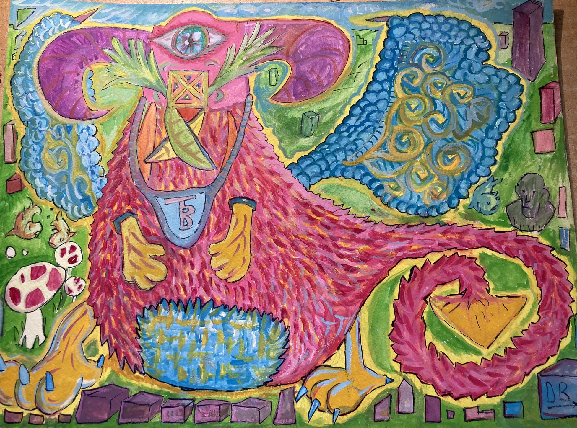 Crazy Monster art