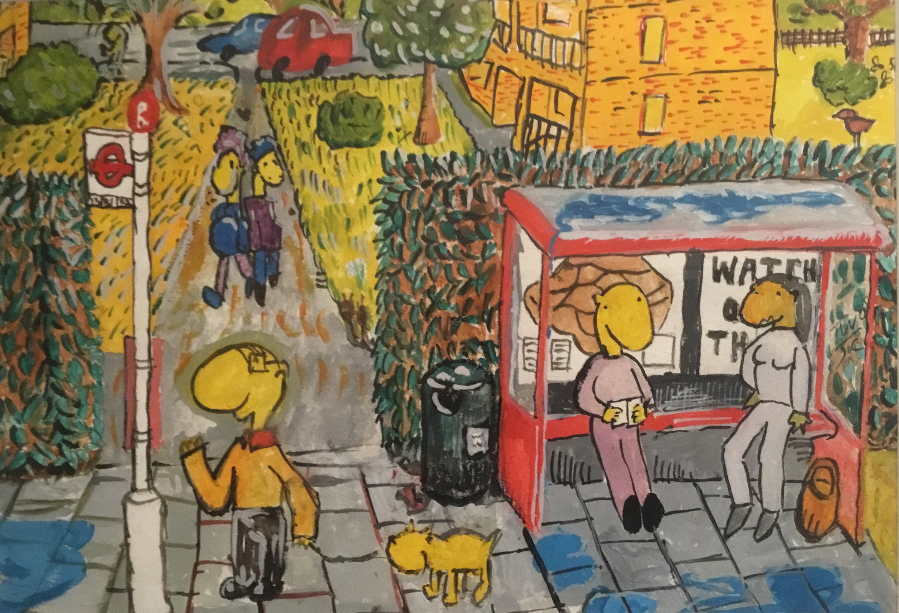 Northway Court art