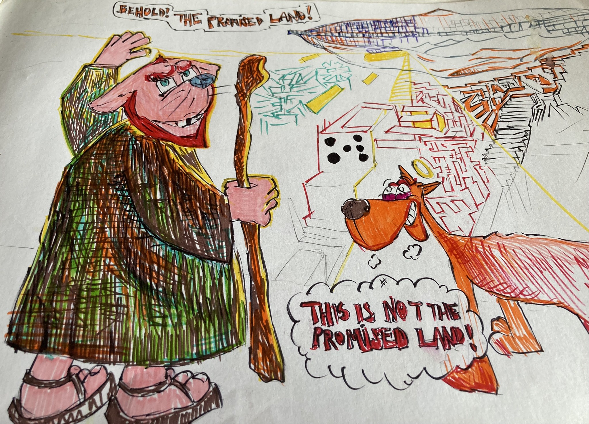 Not the Promised Land art