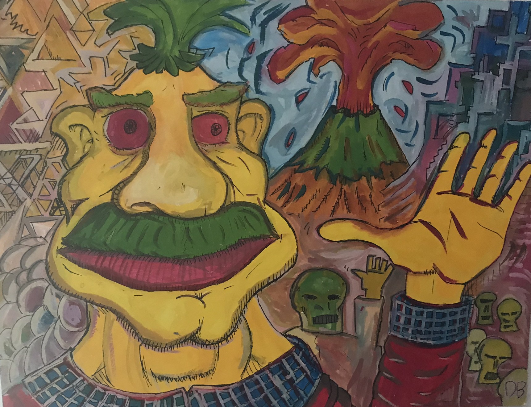 Yellow Man art