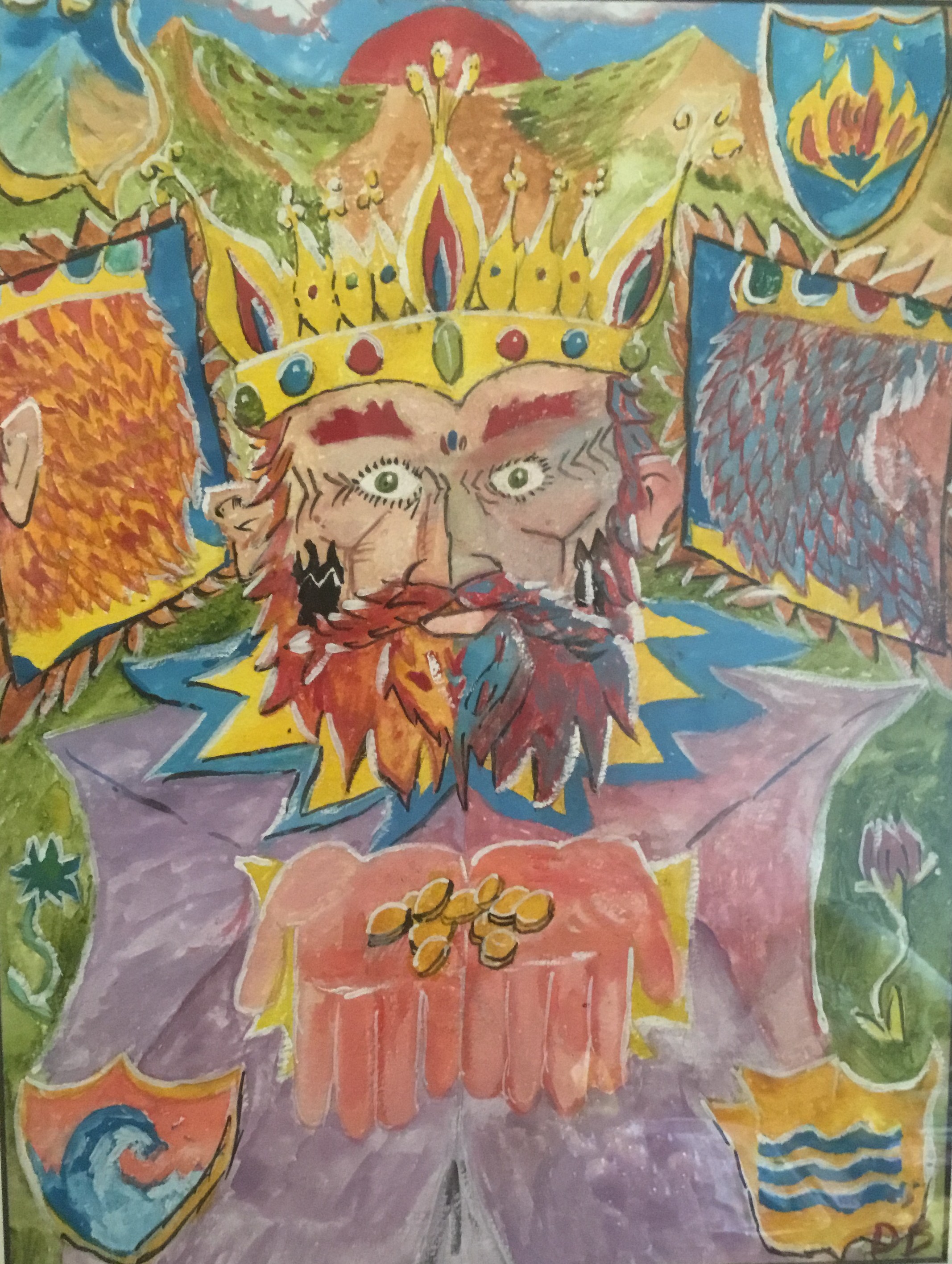 King of Change art